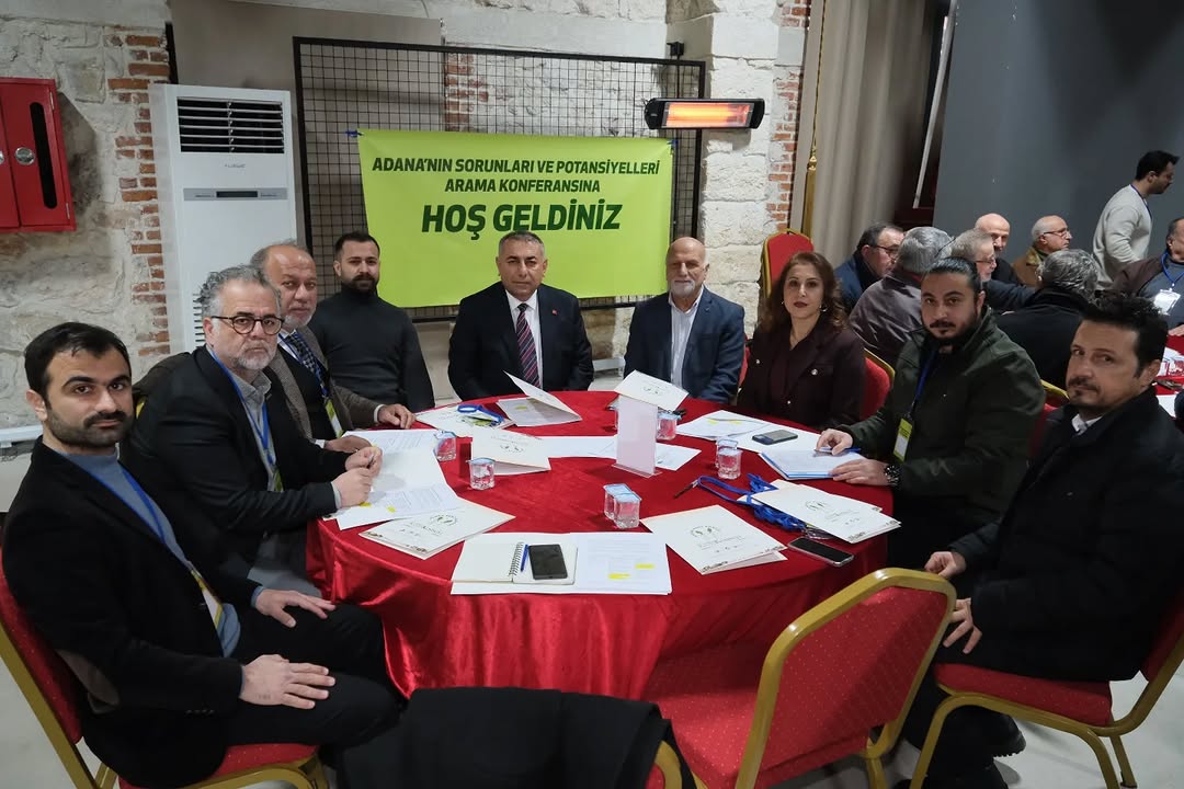 Adana’nın Sorunları ve Potansiyelleri Konferansı Başladı: İlk Gündem Doğa ve Afetler