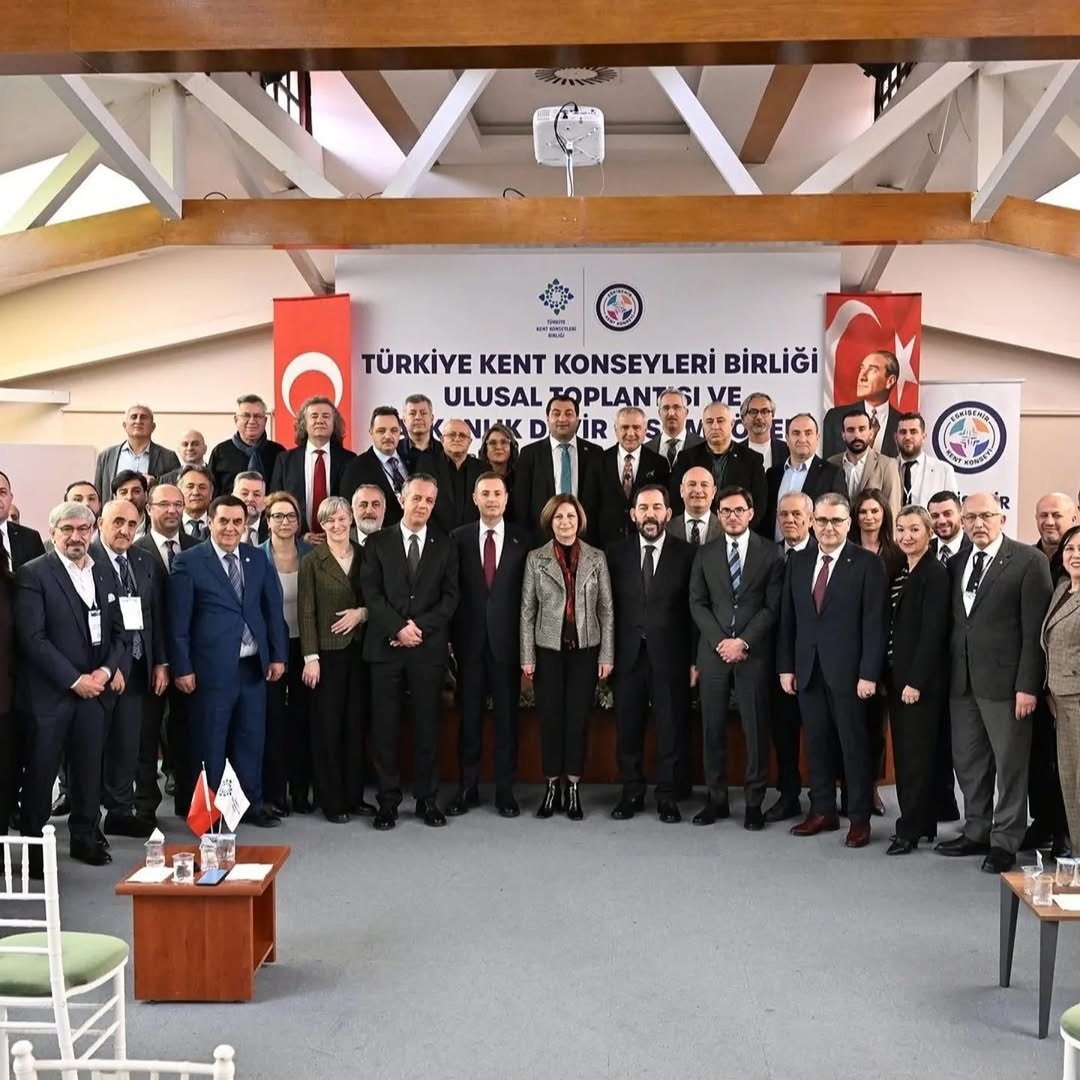 Türkiye Kent Konseyleri Birliği’nin devir teslimi için Eskişehir ziyareti.